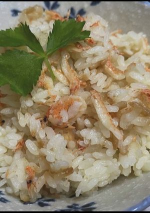 春レシピ❀桜えびの簡単炊き込みご飯!-レシピのメイン写真