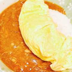 รูปของ [防災レシピ]ツナ缶オムカレー