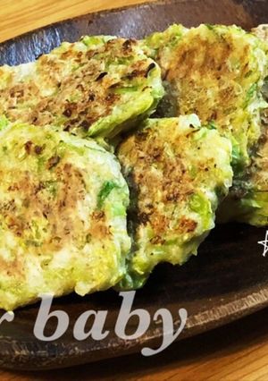 10カ月頃からの無添加フワフワお好み焼き-レシピのメイン写真