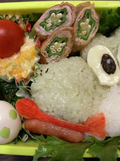 65キャラ弁 ヨッシー たまご-レシピのメイン写真