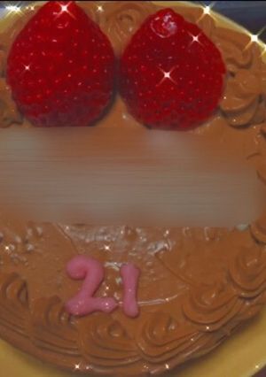 ホールケーキ用チョコレートクリーム-レシピのメイン写真