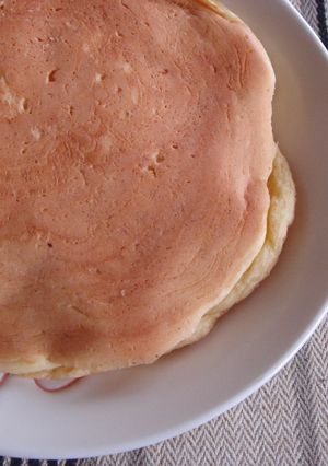 柿入りホットケーキ-レシピのメイン写真