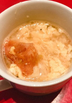 妹が作ってくれた卵スープ(再現)(薄味)-レシピのメイン写真