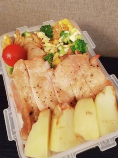 お弁当(3/12)クレイジーソルト焼き-レシピのメイン写真