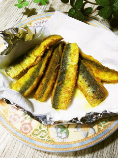 ❀母の味*いわしのカレー粉焼き*-レシピのメイン写真