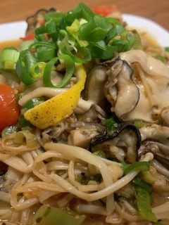 牡蠣とえのきのバター醤油瀬戸内レモン風味-レシピのメイン写真