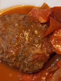 簡単だけど豪華☆ 煮込みハンバーグ-レシピのメイン写真