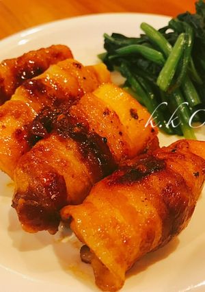 王道！長芋の肉巻き-レシピのメイン写真