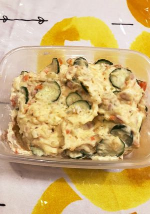 イタドレでさっぱり☆ ポテトサラダ-レシピのメイン写真