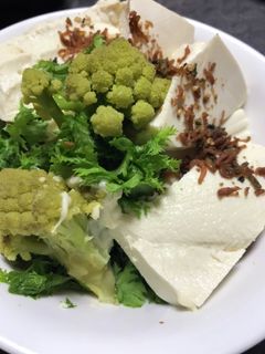 春野菜と豆腐のちりめん山椒サラダ-レシピのメイン写真