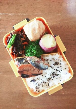 ひじきの煮物和風弁当♪-レシピのメイン写真