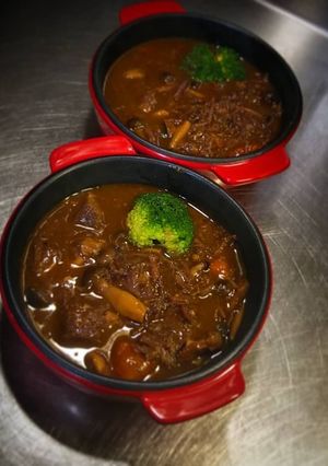 キノコ沢山ビーフシチュー(*≧∀≦*)-レシピのメイン写真