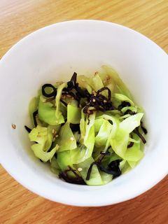 キャベツの塩こんぶ和え-レシピのメイン写真