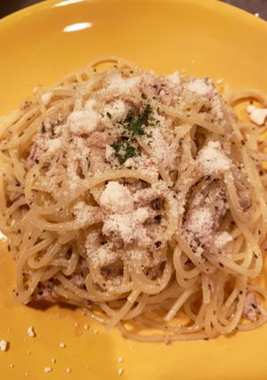 ツナ缶で簡単ツナ缶パスタ-レシピのメイン写真