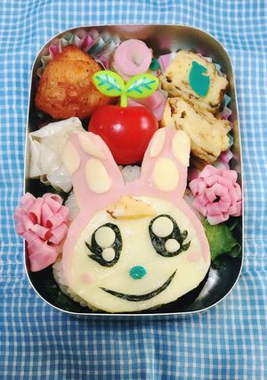 どうぶつの森　キャラ弁簡単　クリスチーヌ-レシピのメイン写真