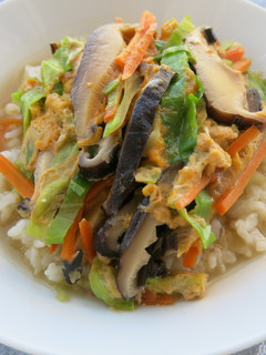 乾しいたけと野菜のクッパ-レシピのメイン写真