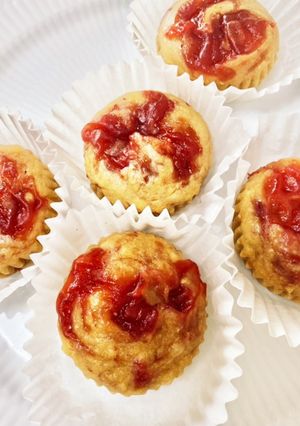 いちごバターで♡苺マフィン-レシピのメイン写真