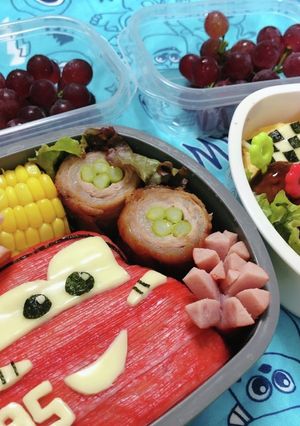 カーズ キャラ弁 (メモ)-レシピのメイン写真