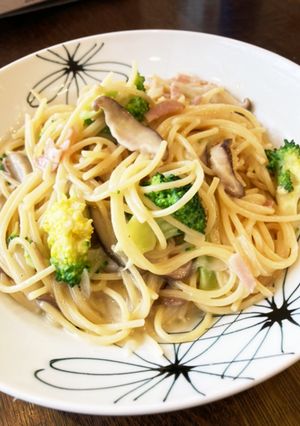 ワンパン チーズクリームパスタ♪-レシピのメイン写真