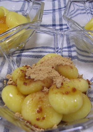 かぼちゃの白玉だんご♪-レシピのメイン写真
