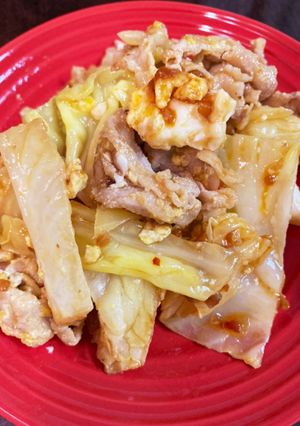 パッタイ風味の豚キャベツ-レシピのメイン写真