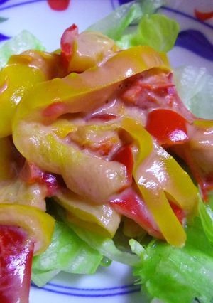 【病院】パプリカサラダ【給食】-レシピのメイン写真