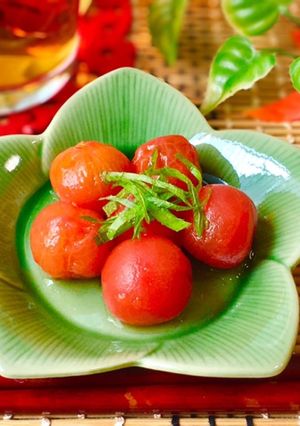簡単☆ミニトマトの冷やし漬け-レシピのメイン写真