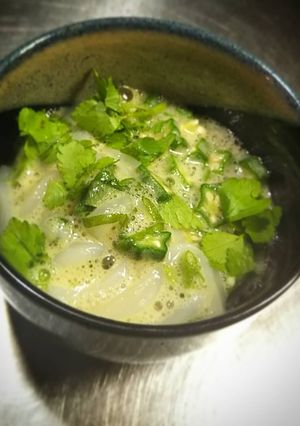 ねっとり塩味、いかオクラ(*≧∀≦*)-レシピのメイン写真