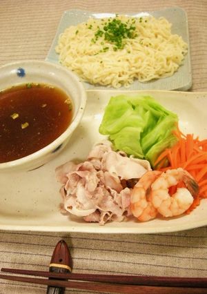 サッポロ一番みそラーメンでつけ麺-レシピのメイン写真