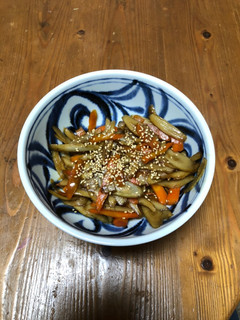 常備菜♪きんぴらごぼう-レシピのメイン写真