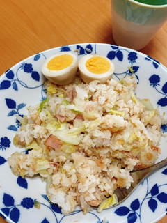 白菜とツナの炒飯-レシピのメイン写真