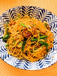 ☺牛肉とニラのオイスターソース焼きそば☺-レシピのメイン写真