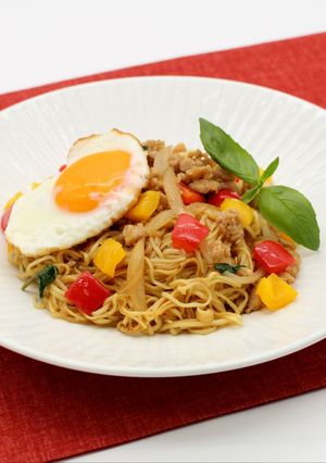 かつおだしで！エスニック焼きそば-レシピのメイン写真