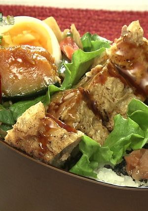 雪の下キャベツメンチカツ弁当-レシピのメイン写真