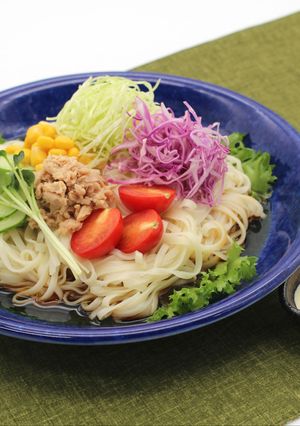 テレワークランチにも♪サラダうどん-レシピのメイン写真