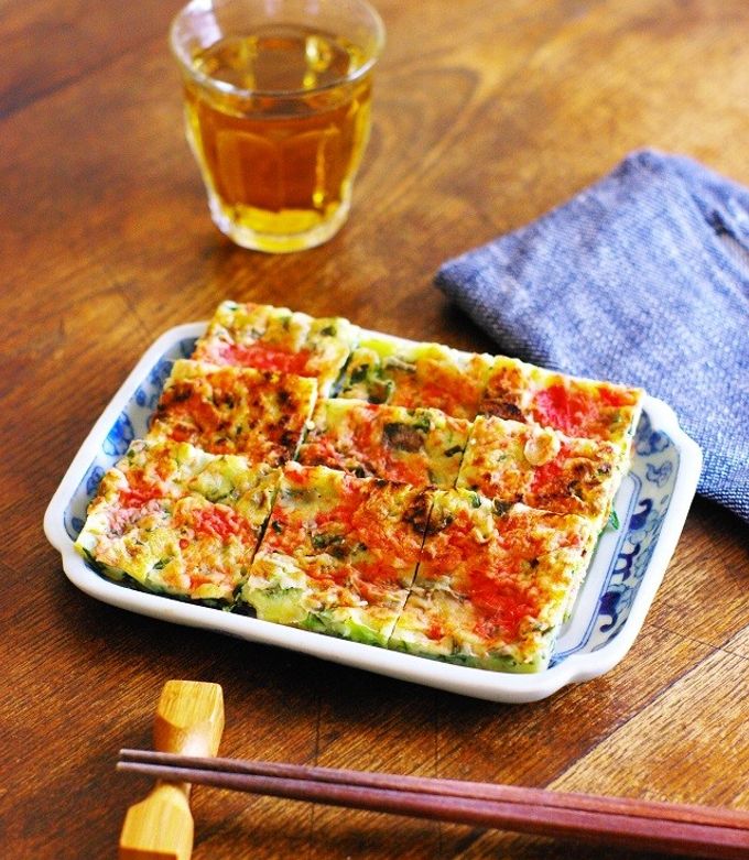 紅しょうがの風味でやみつき♪ニラチヂミ-レシピのメイン写真