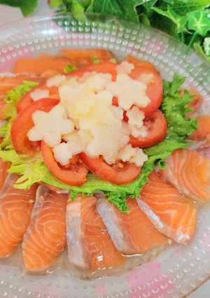 簡単♪かけるだけカルパッチョ-レシピのメイン写真