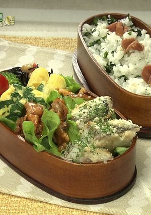 タラのみそチーズパン粉焼き弁当！-レシピのメイン写真