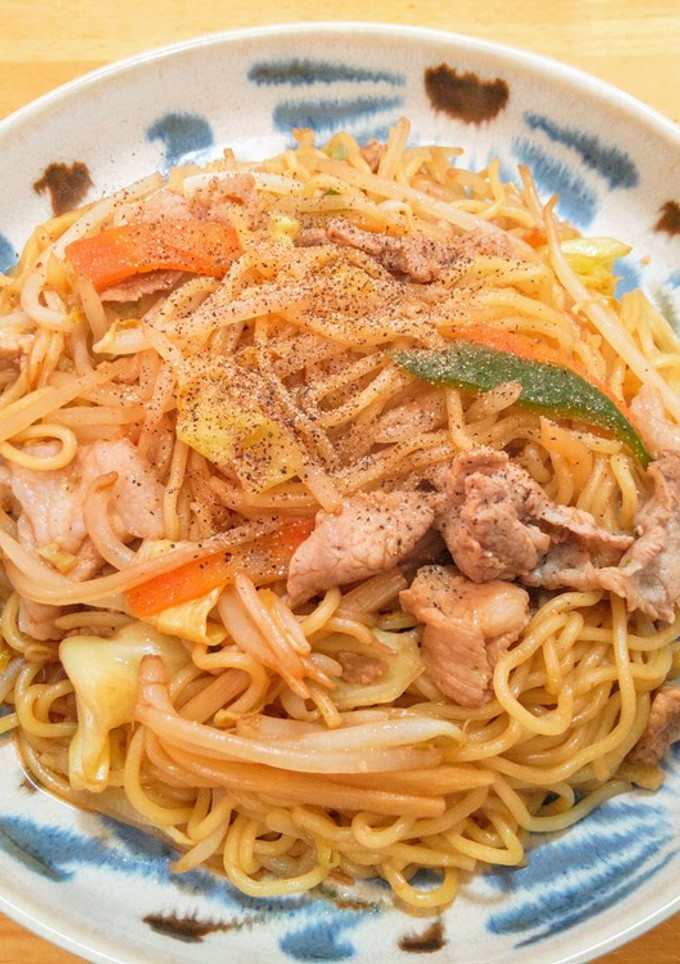 町中華のソース焼きそば-レシピのメイン写真