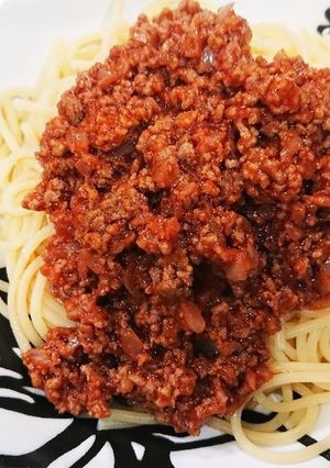 ミートスパゲティ-レシピのメイン写真