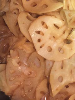 きんぴらカレー蓮根-レシピのメイン写真