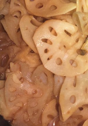 きんぴらカレー蓮根-レシピのメイン写真