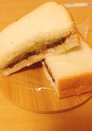 川越名物芋恋風サンド-レシピのメイン写真
