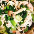 青梗菜とカニカマの炒め煮(中華風味)