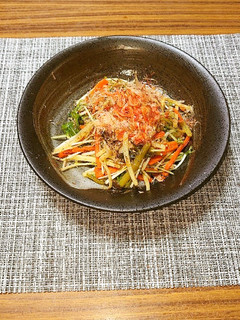 ヨウサマの水菜と千切り筍のサラダ-レシピのメイン写真