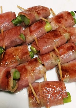 アスパラのベーコン巻き-レシピのメイン写真