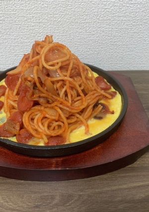 鉄板ナポリタン-レシピのメイン写真