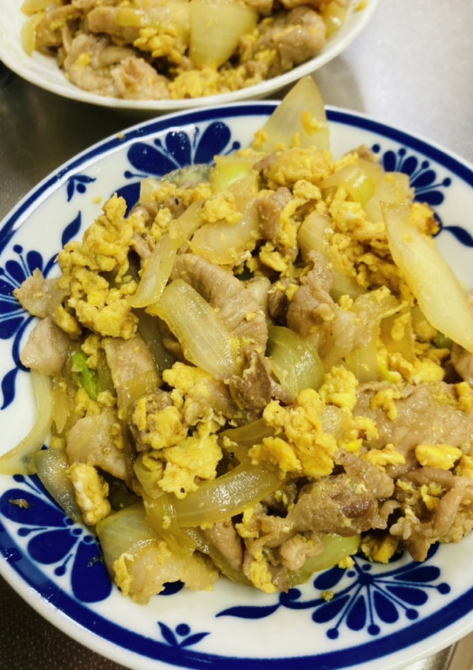豚玉ねぎ卵炒め-レシピのメイン写真