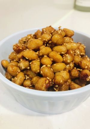 ☆簡単で健康!大豆の甘辛揚げ☆-レシピのメイン写真