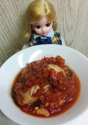 リカちゃん♡牡蠣赤ワイン煮*.-レシピのメイン写真